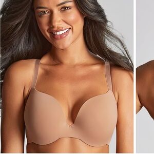 Panache 365 Moulded Plunge Bra Honey Nude Women’s Size 36‎ H